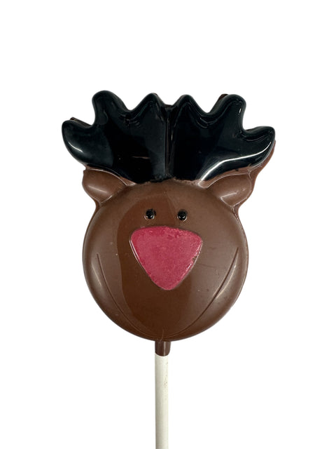 Holiday Chocolate Lollipops