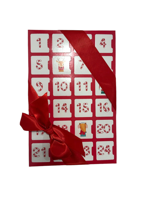 Gourmet Solid Chocolate Advent Calendar - Pre-Order Only